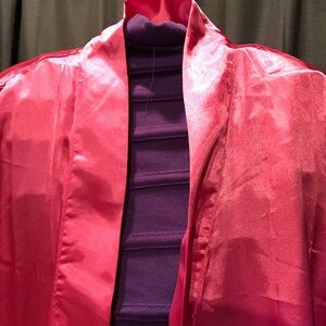 iCollection - Elegant Satin Robe - Pink